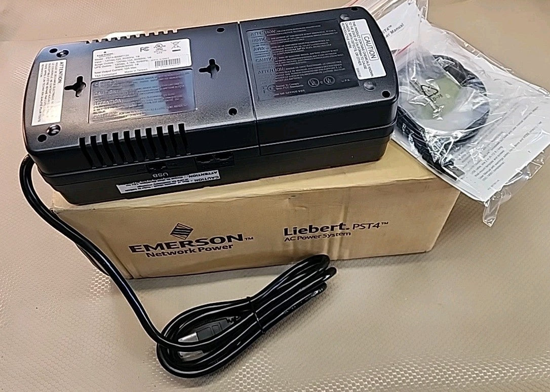 Emerson Liebert PST4-500MT120 UPS Battery Backup & Surge Protector 