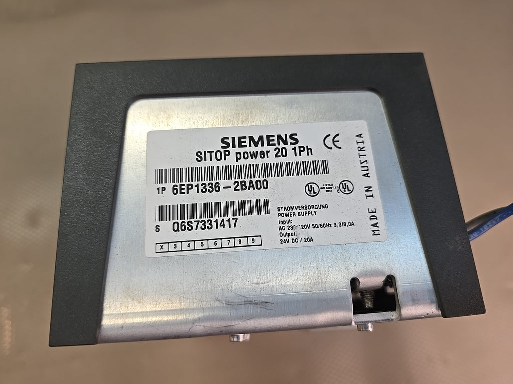 Siemens sitop power 20 1Ph Power Supply 6EP1336-2BA00 ( 6EP1 336-2BA00 ) E.2