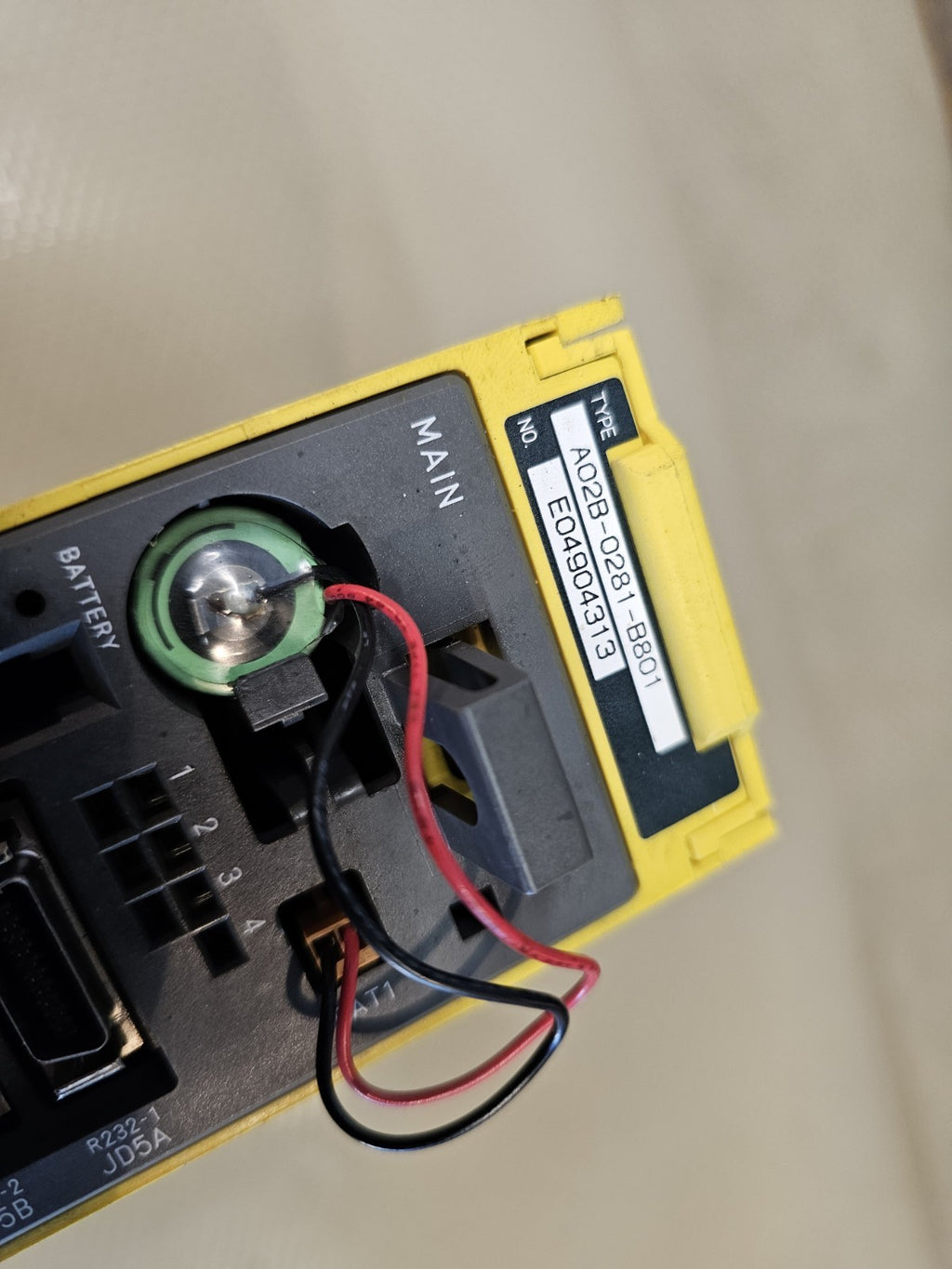 Fanuc A02B-0281-B801  Ser 160i-MB CNC Control
