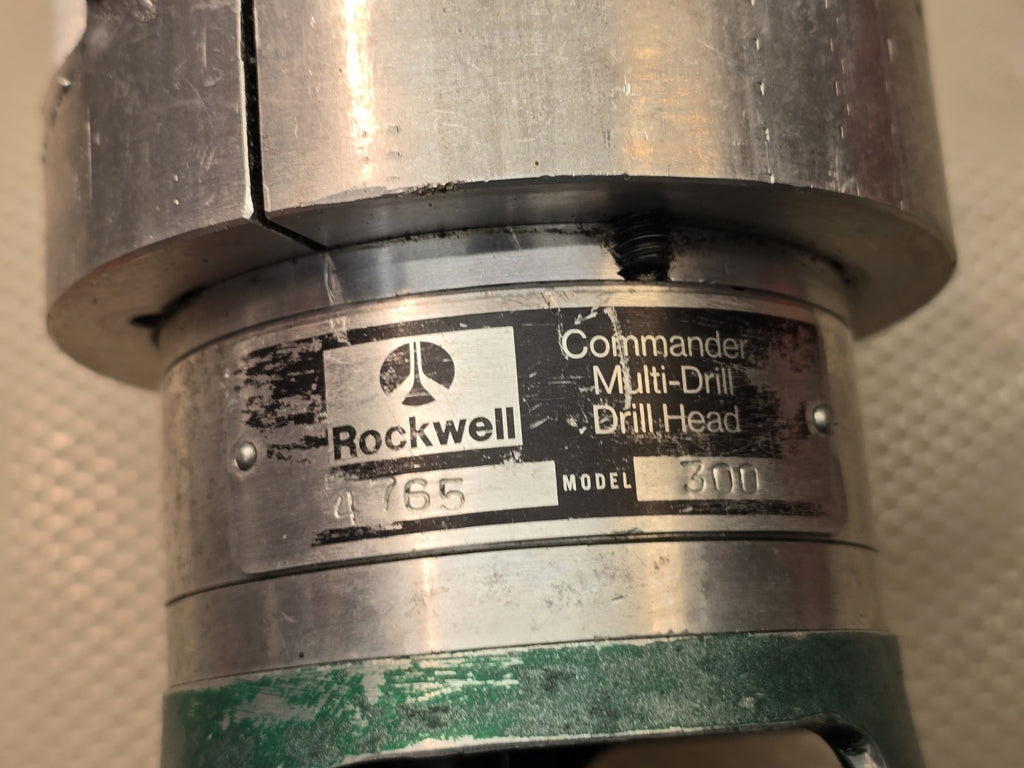 Rockwell Commander Head Multi Drill Spindle Drill Head Model 300