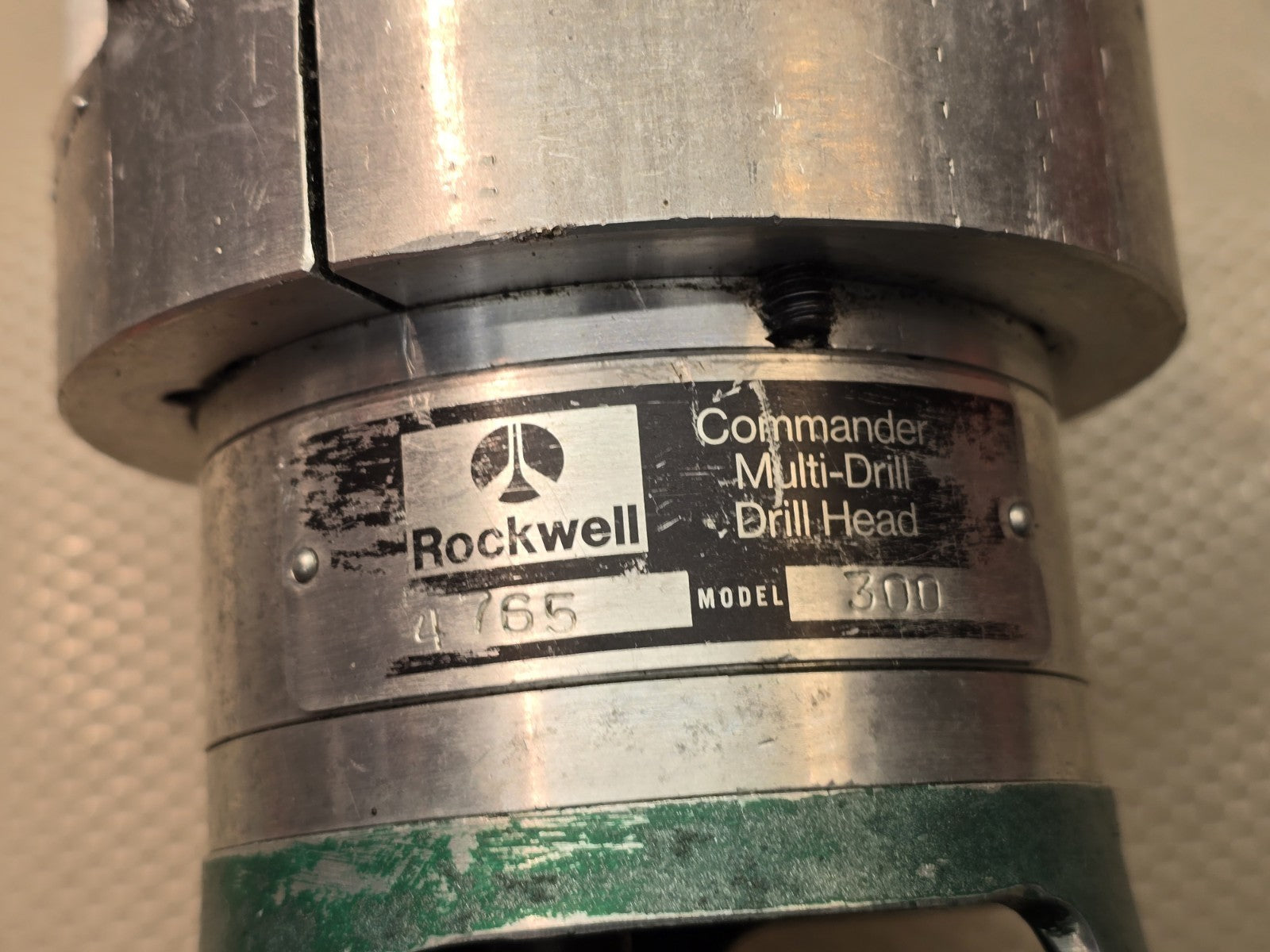 Rockwell Commander Head Multi Drill Spindle Drill Head Model 300
