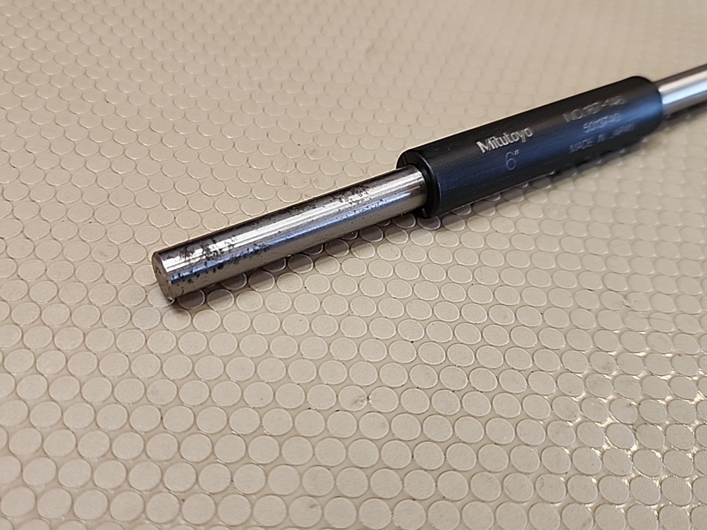 Mitutoyo 167-146 Micrometer Standard, 6"