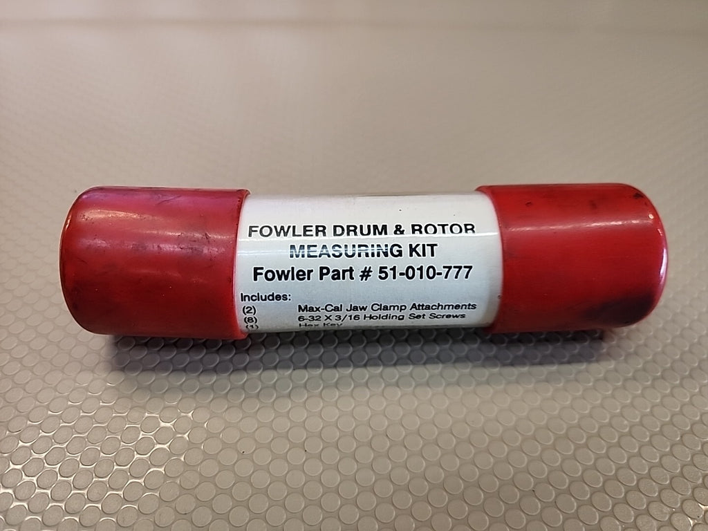 FOWLER DRUM AND ROTOR MEASURING KIT 51-010-777 NEW OLD STOCK