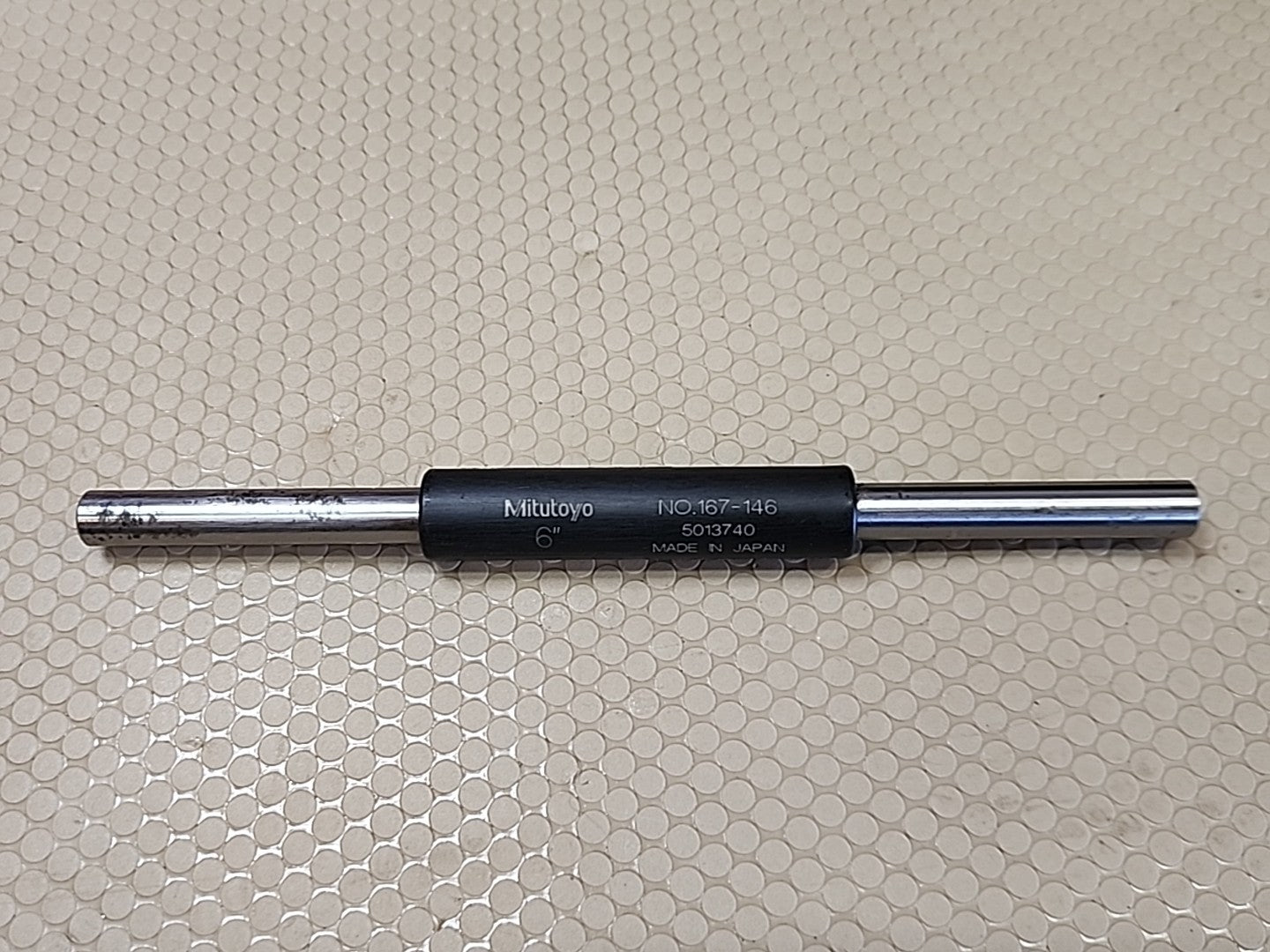 Mitutoyo 167-146 Micrometer Standard, 6"