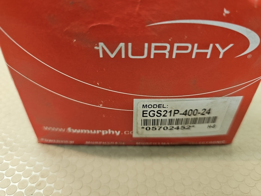 Murphy EGS21P-400-12 Engine Pressure Switchgage PN 05702452 NEW