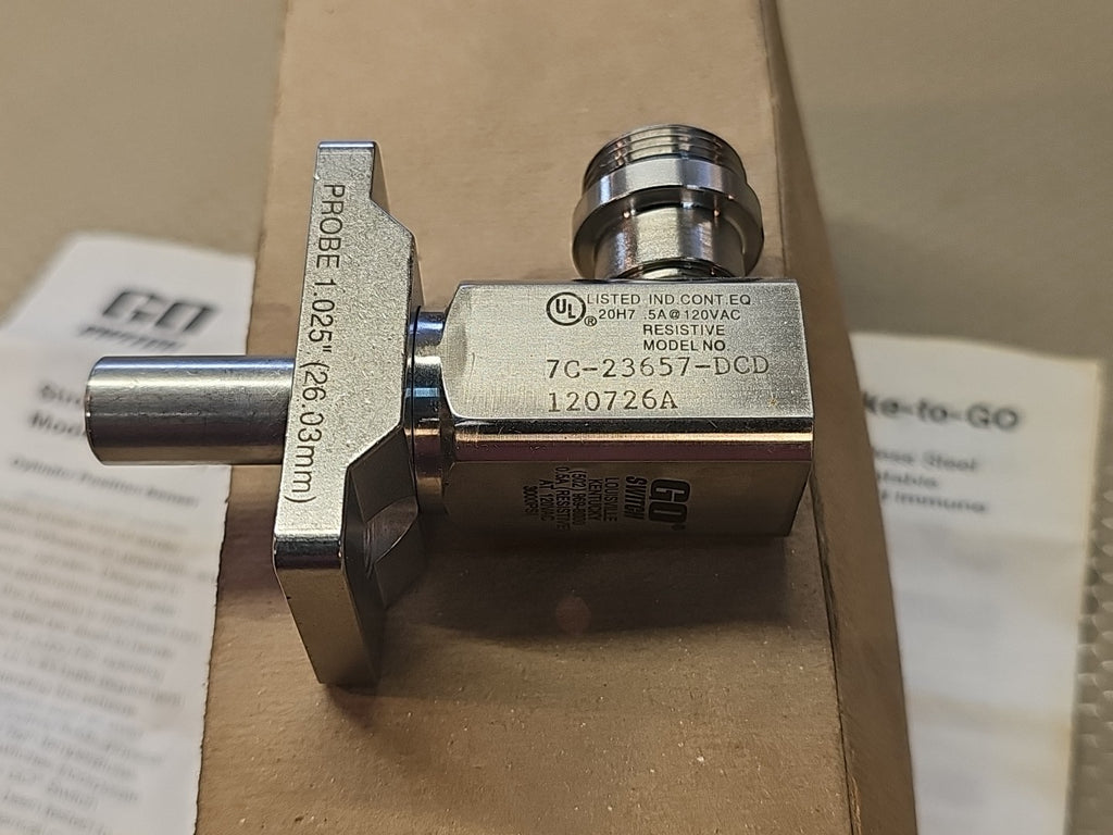 NEW GO SWITCH 7C-23657-DCD 120726A UL GENERAL PURPOSE SWITCH 