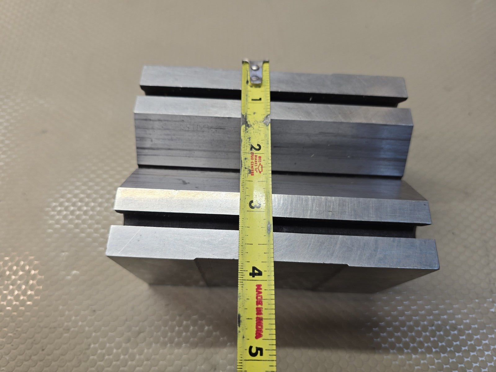 FOWLER  5 X 3 Inch V Block VEE BLOCK For Machinist 