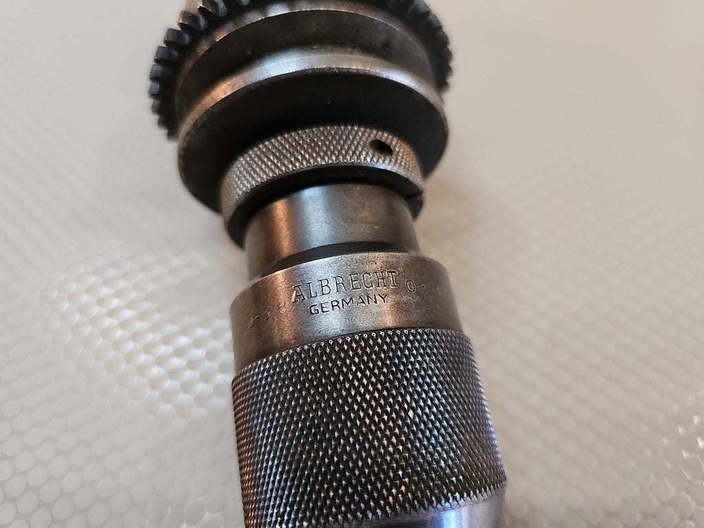 ALBRECHT Keyless Drill Chuck Germany 0 - 3/8" 0-10mm capacity 100 J33