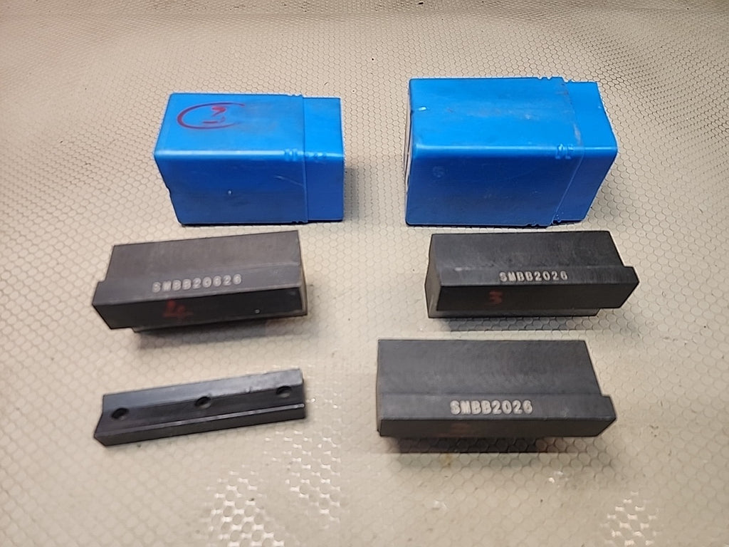 Grooving Parting Blade SMBB2026 (2) and SMBB20626 Cut off Block Tool holder LOT