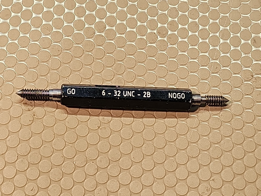 SPI 6-32 UNC 2B Go/Nogo Thread Plug Gage