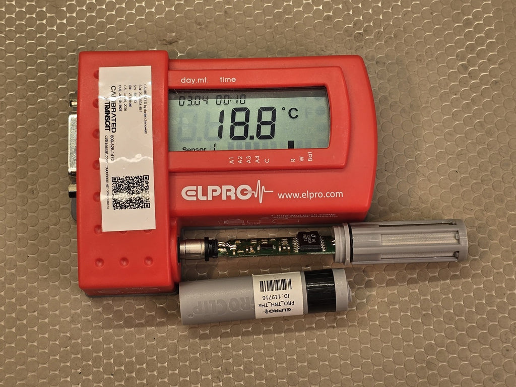 ELPRO ECOLOG TH1 Temperature & Humidity Data Logger w/ PRO_TRH_THx Sensor Probe