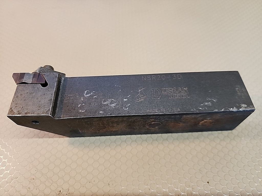 Dorian 1.250" x 1.250" Indexable Grooving Tool Holder NSR 20-3D (LOC2694A)