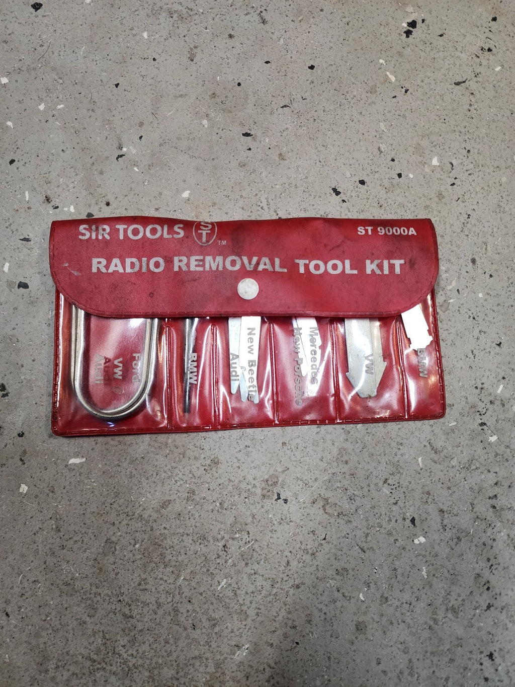 Sir Tools ST9000A Radio Removal Tool Set BMW-VW-Mercedes-Audi- Ford