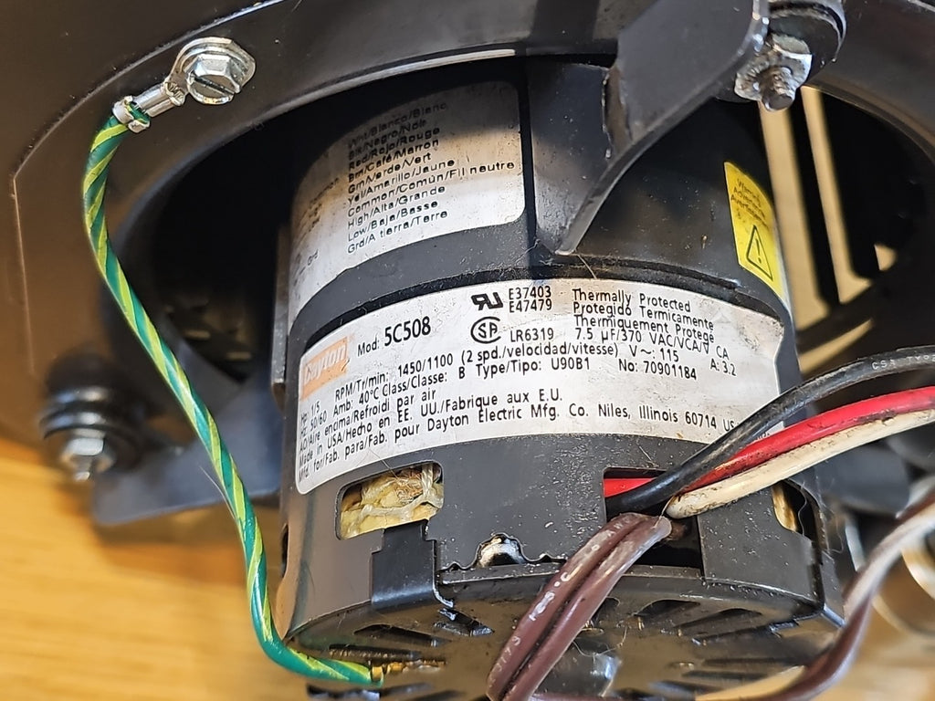 Dayton Blower Motor - 2 Speed, NBK 20230, Replaces 1TDT8, 5C508, 9459, etc.