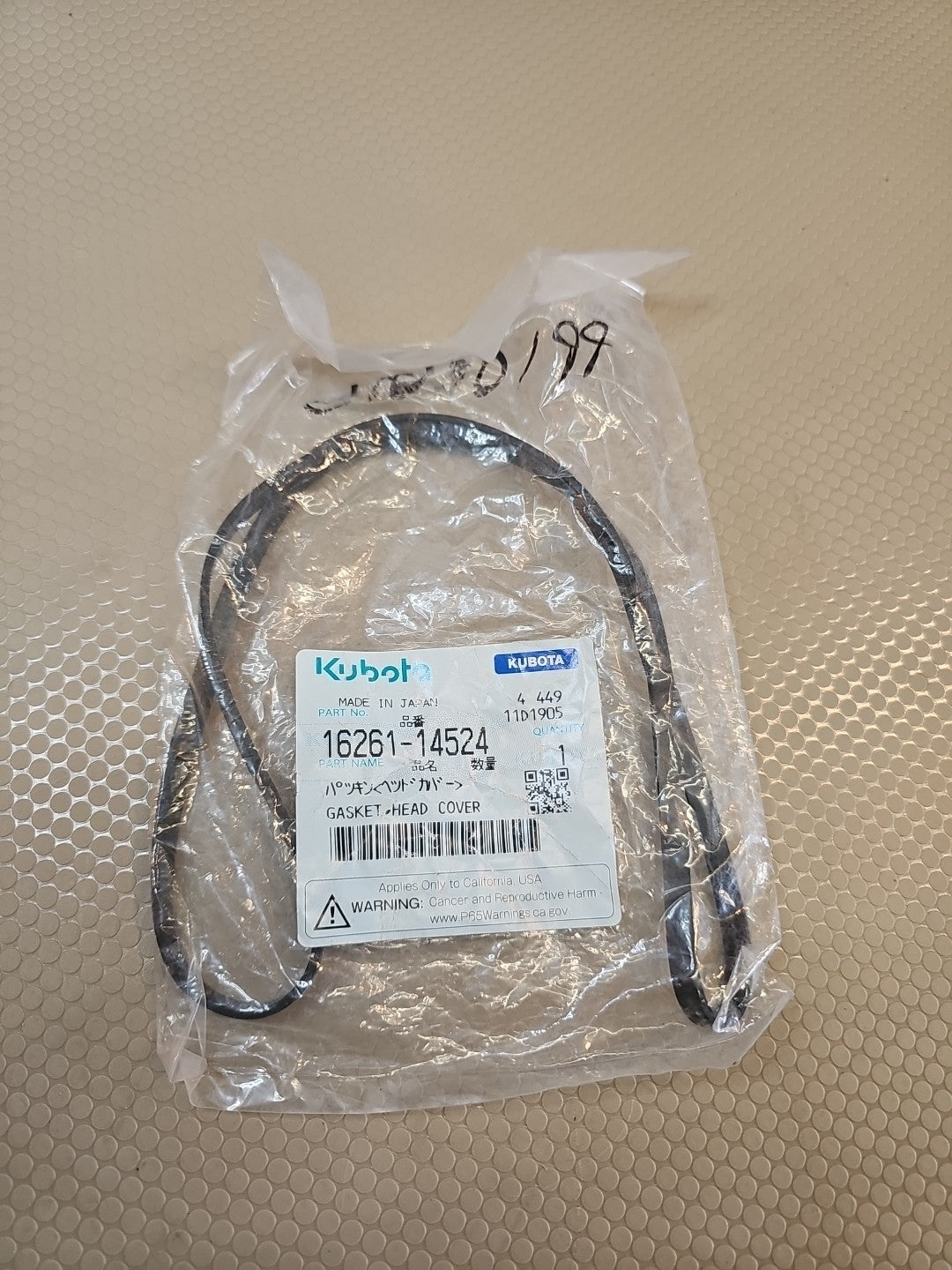 NEW OEM Kubota 16261-14524 Gasket