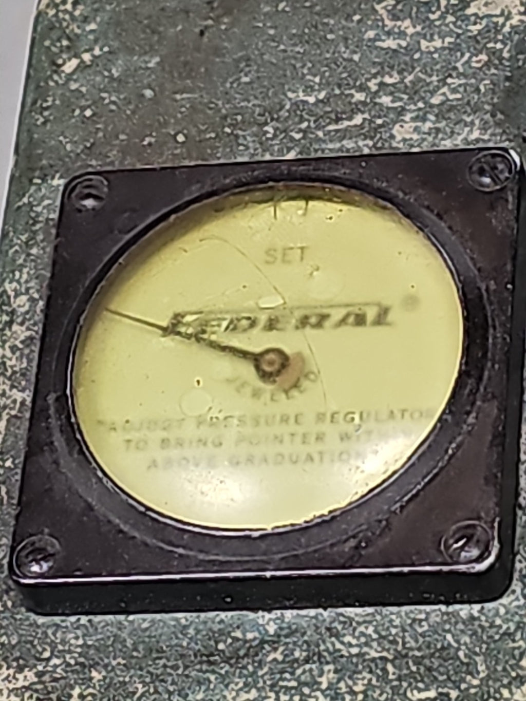 Federal D-2500 Dimensionair Air Gage .00005" 2500:1 Dial Type 