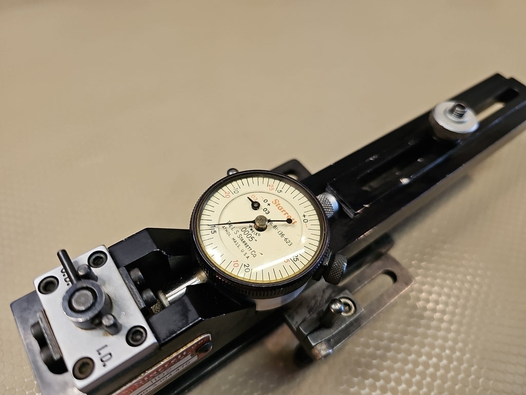 Starrett 1102 1-12" .0005" Shallow Indicator Diameter Gages *CLEAN*