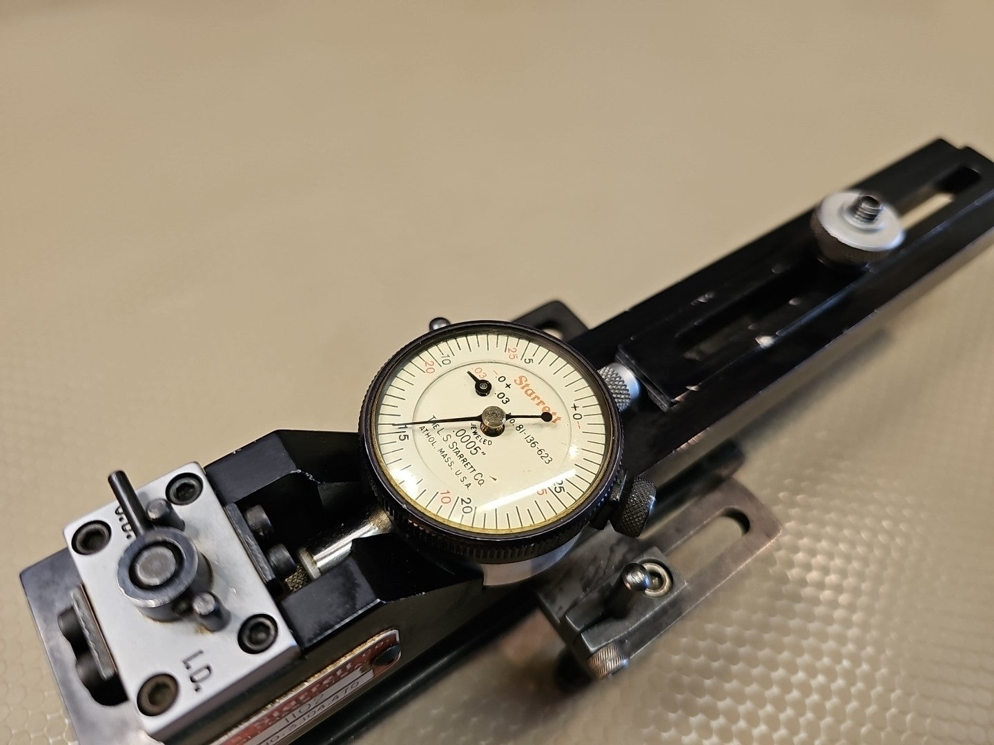 Starrett 1102 1-12" .0005" Shallow Indicator Diameter Gages *CLEAN*