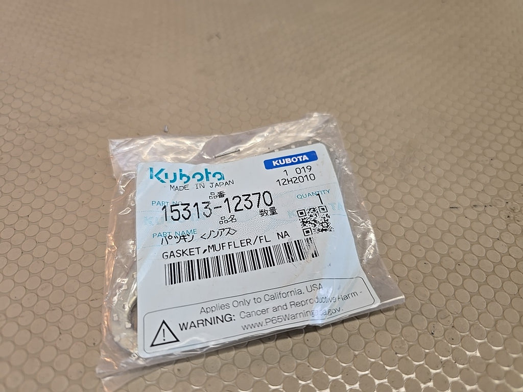 KUBOTA OEM 15221-12370 Elbow Gasket Kubota Tractors L175 L185 L245