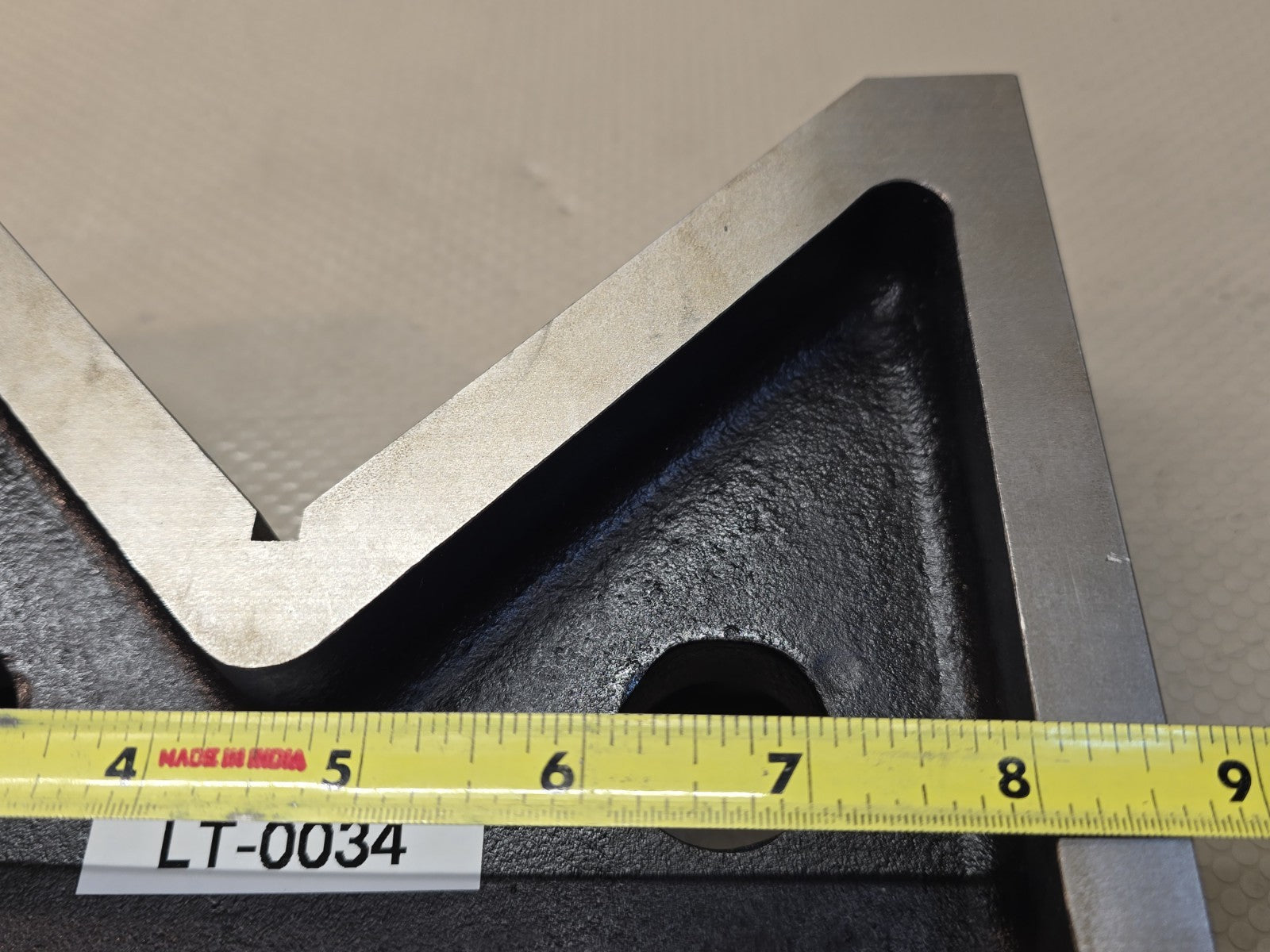 Eclipse Machinist 9" V Block Used Made In England 216 8.5 Inch Or 9 Inch