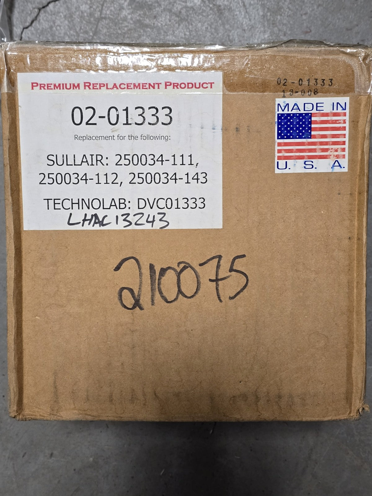 Sullair 250034-111 250034-112 250034-143 Air Oil Separator 02-01333