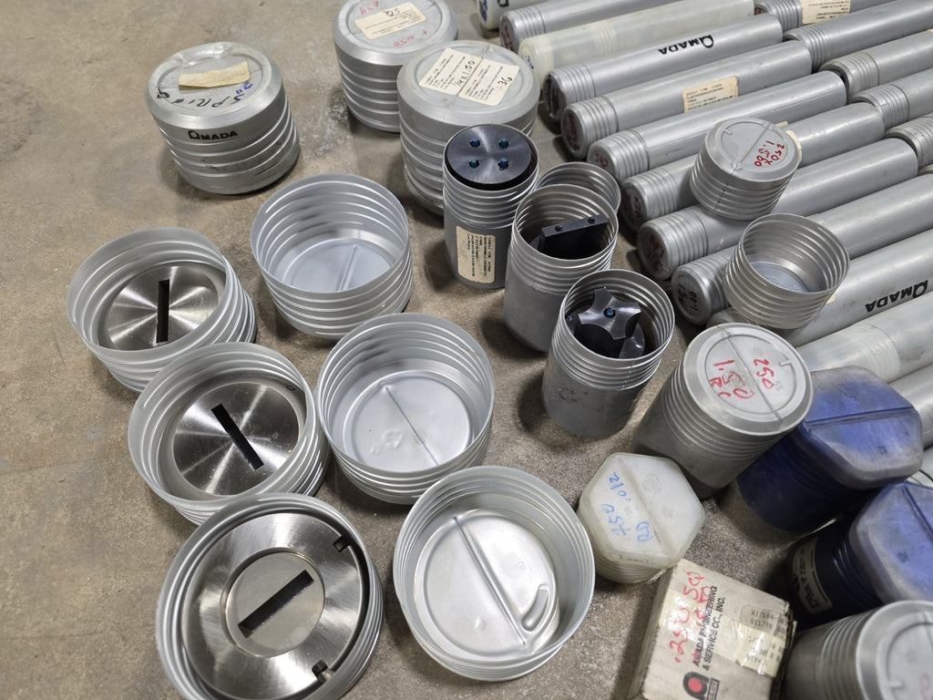 MASSIVE LOT AMADA Wilson Amada Turret Punch Tooling *179 Pc 9$ Per!*