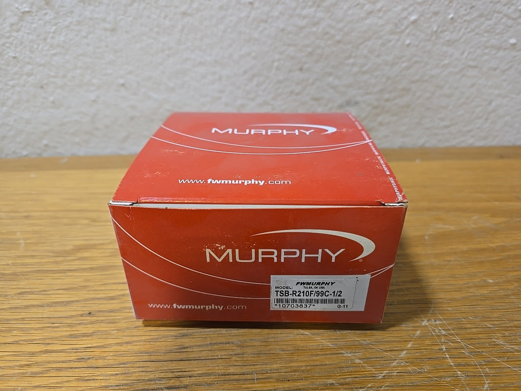 Murphy TSB-R210F/99C-1/2 Direct Mount Temperature Switch 10703837 *NEW*