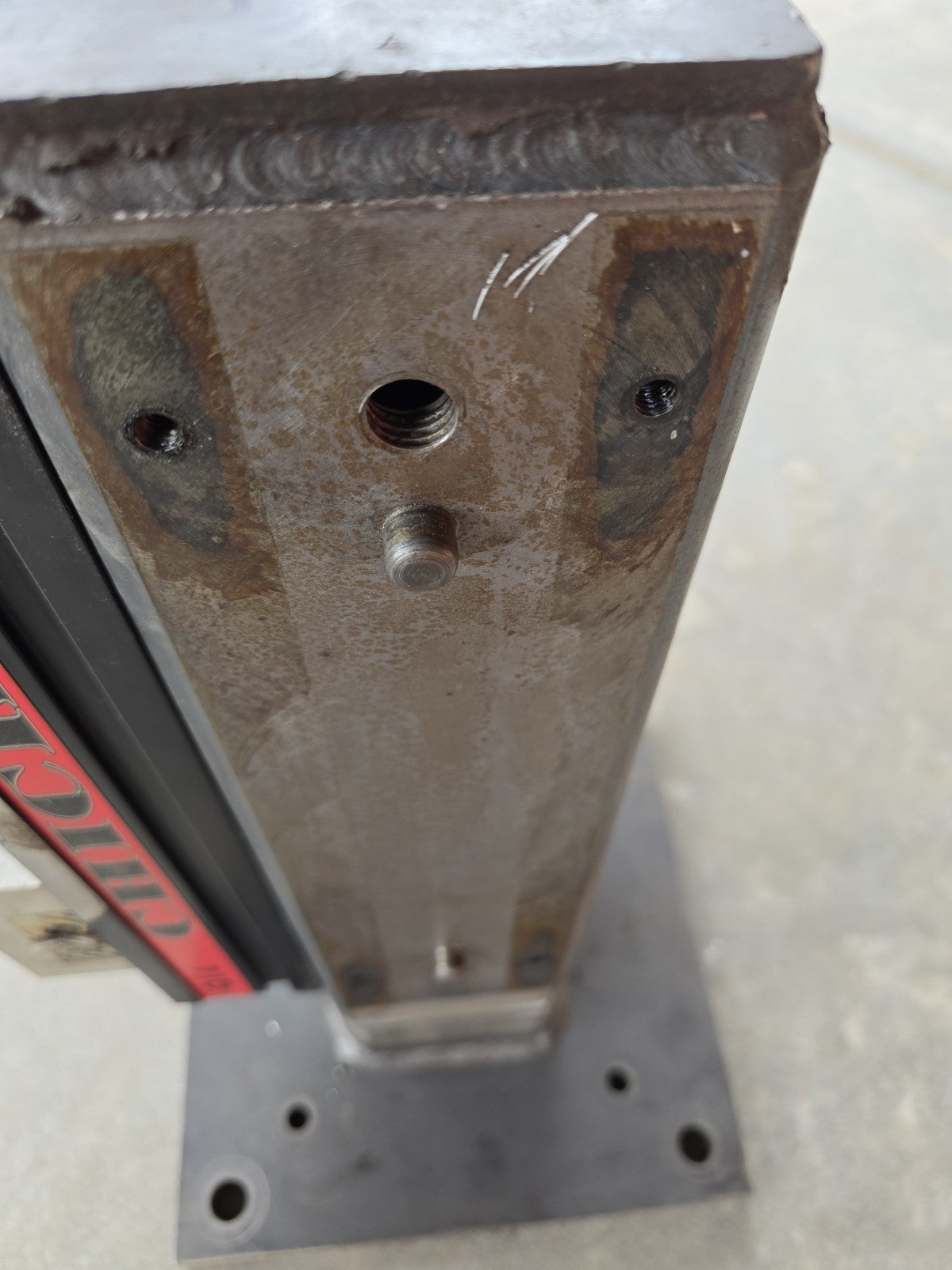 CHICK QL4 Vise With TOMBSTONE *CAN SPLIT*