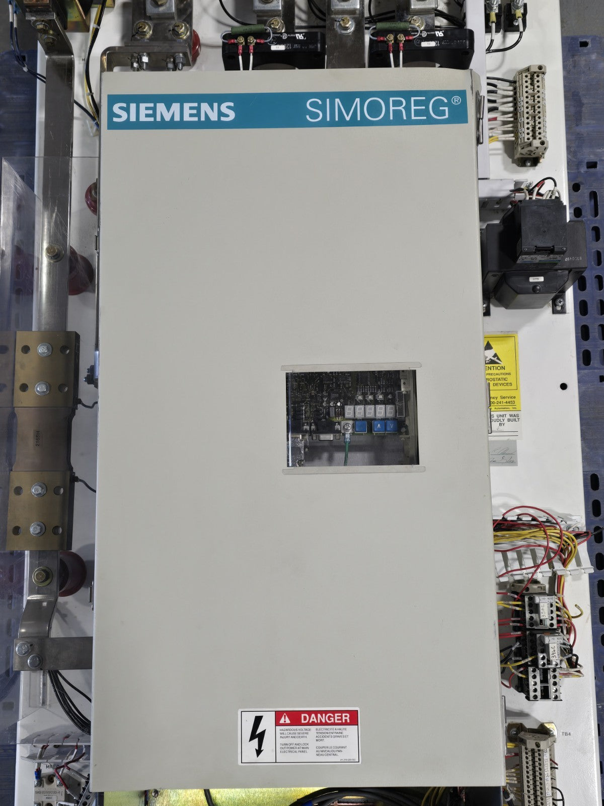 SIEMENS A1-116-250-516 SIMOREG 500HP 600HP 850A DC DRIVE 6RA2487-2FV62**XLNT