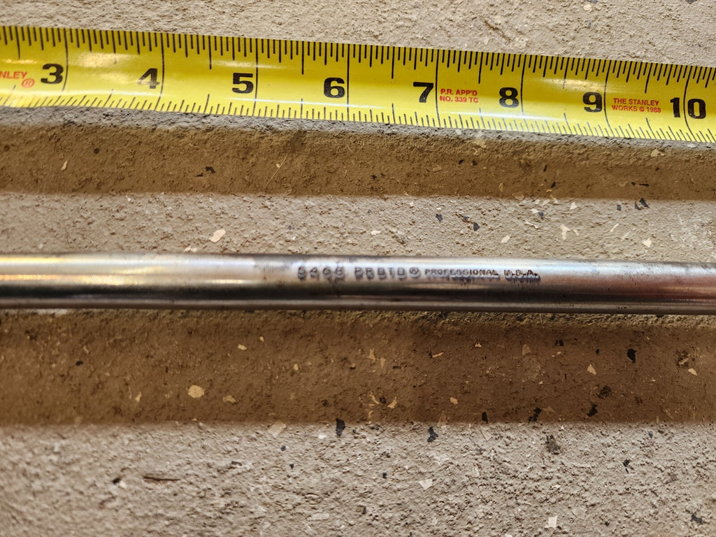 Proto 5468 18" Long 1/2" Drive Chrome Knurled Handle Flex Head Breaker Bar  USA