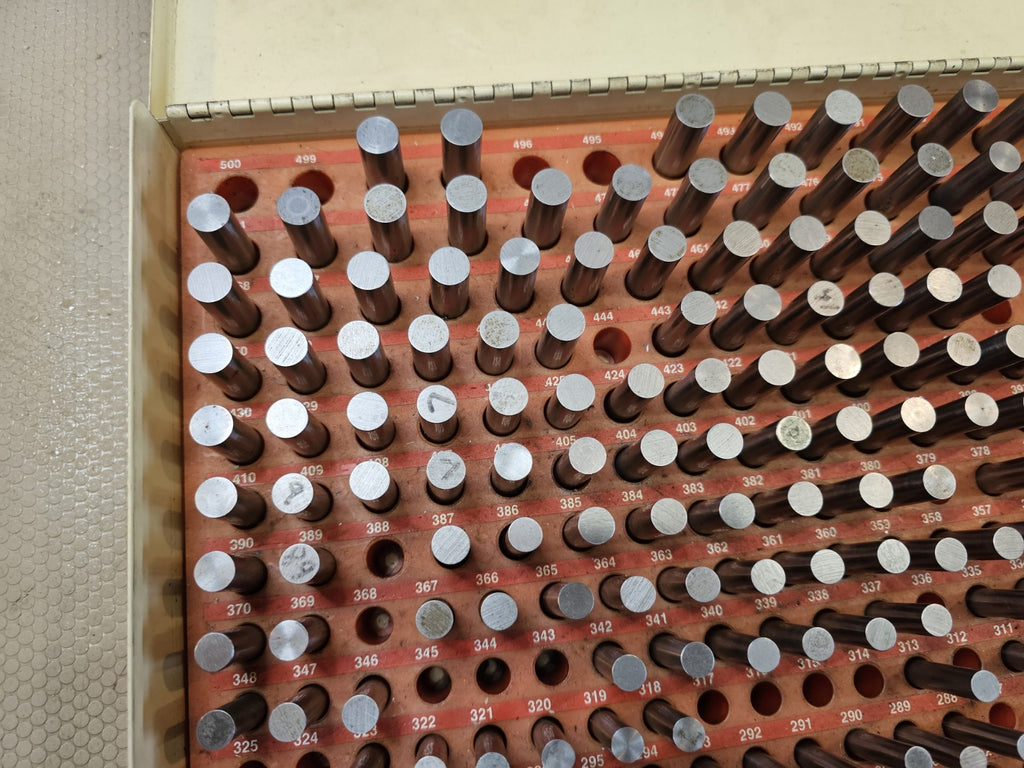 Vermont Pin Gage .251 to .500 Series C Class Minus Set Missing a few