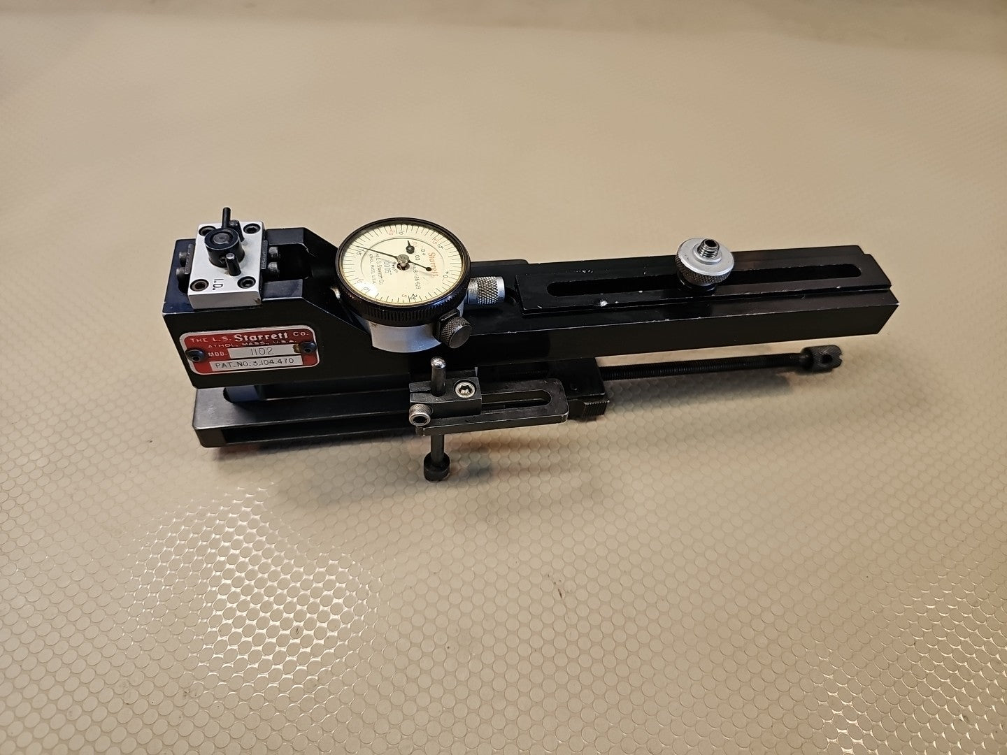 Starrett 1102 1-12" .0005" Shallow Indicator Diameter Gages *CLEAN*