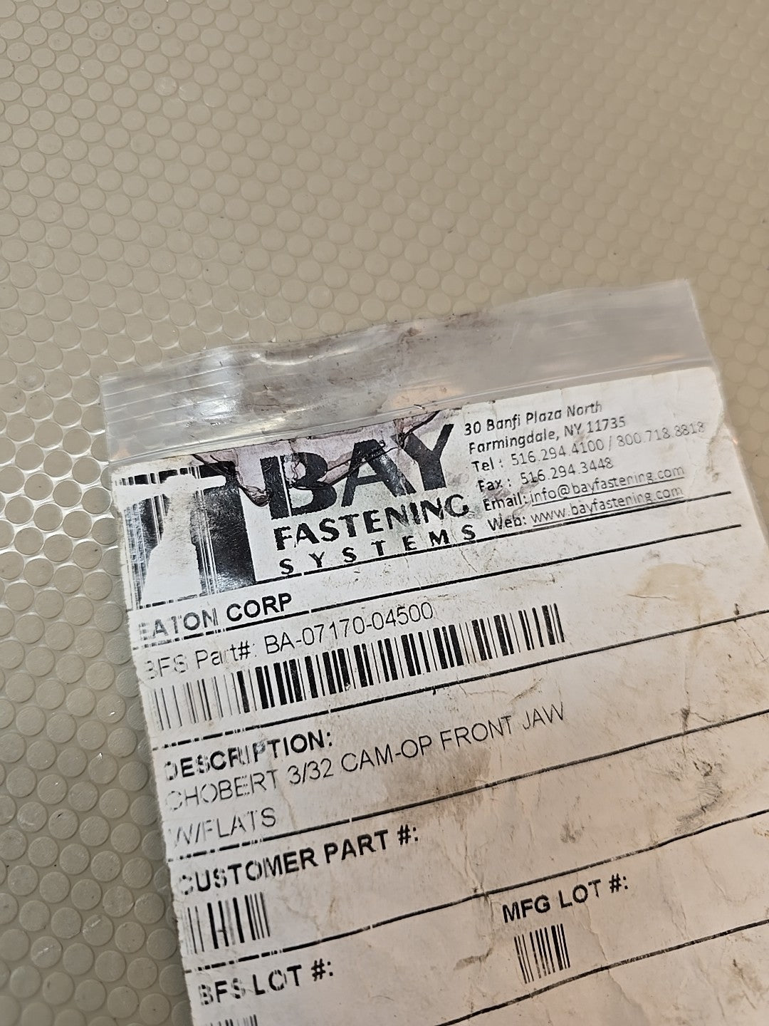 NEW - Avdel Genesis Speed / Chobert Nose Assembly 3/32 Cam-op Front Jaw 2 38mm