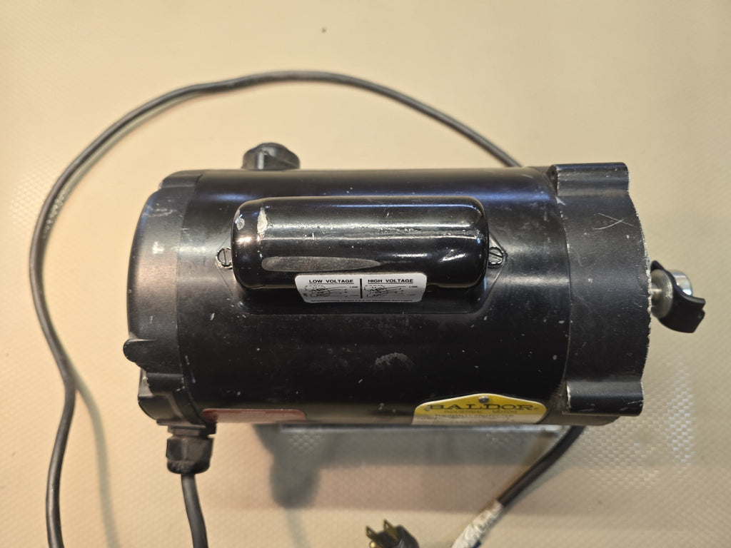 Baldor Industrial Motor 0.25 HP 1725 RPM 115/230V 1PH - Frame 48YZ - 34-3643W597