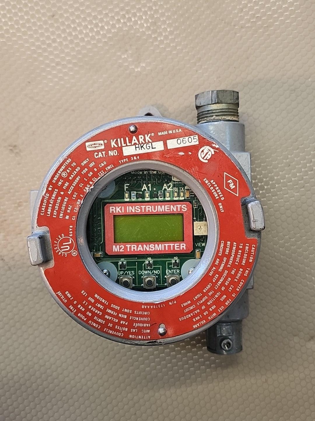 Hubbell Killark Gaspoint M2  Transmitter HKGL 0605 HKB 0210 