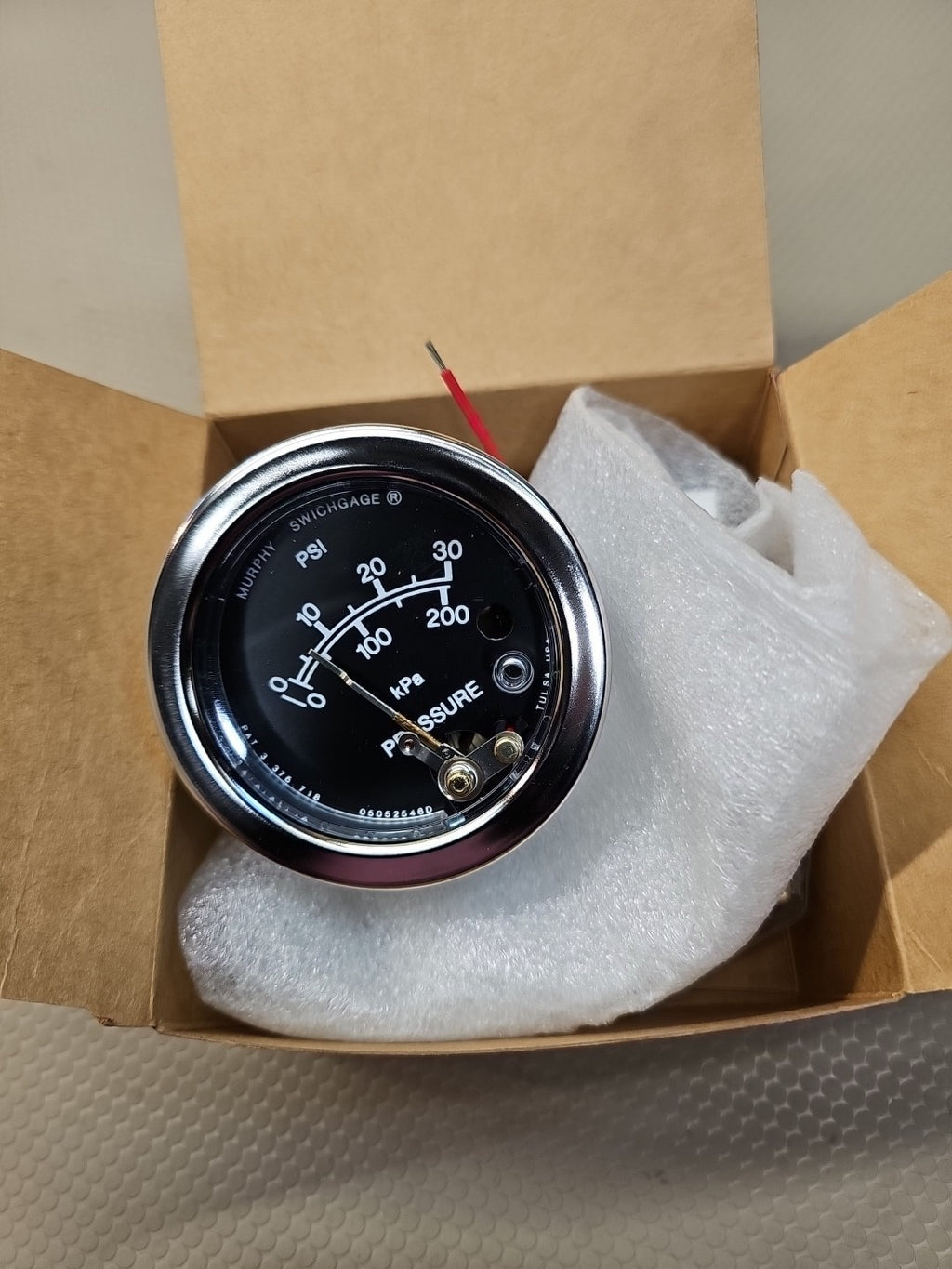 MURPHY 25P-30 PRESSURE SWITCH GAGE P/N 05704030 NEW