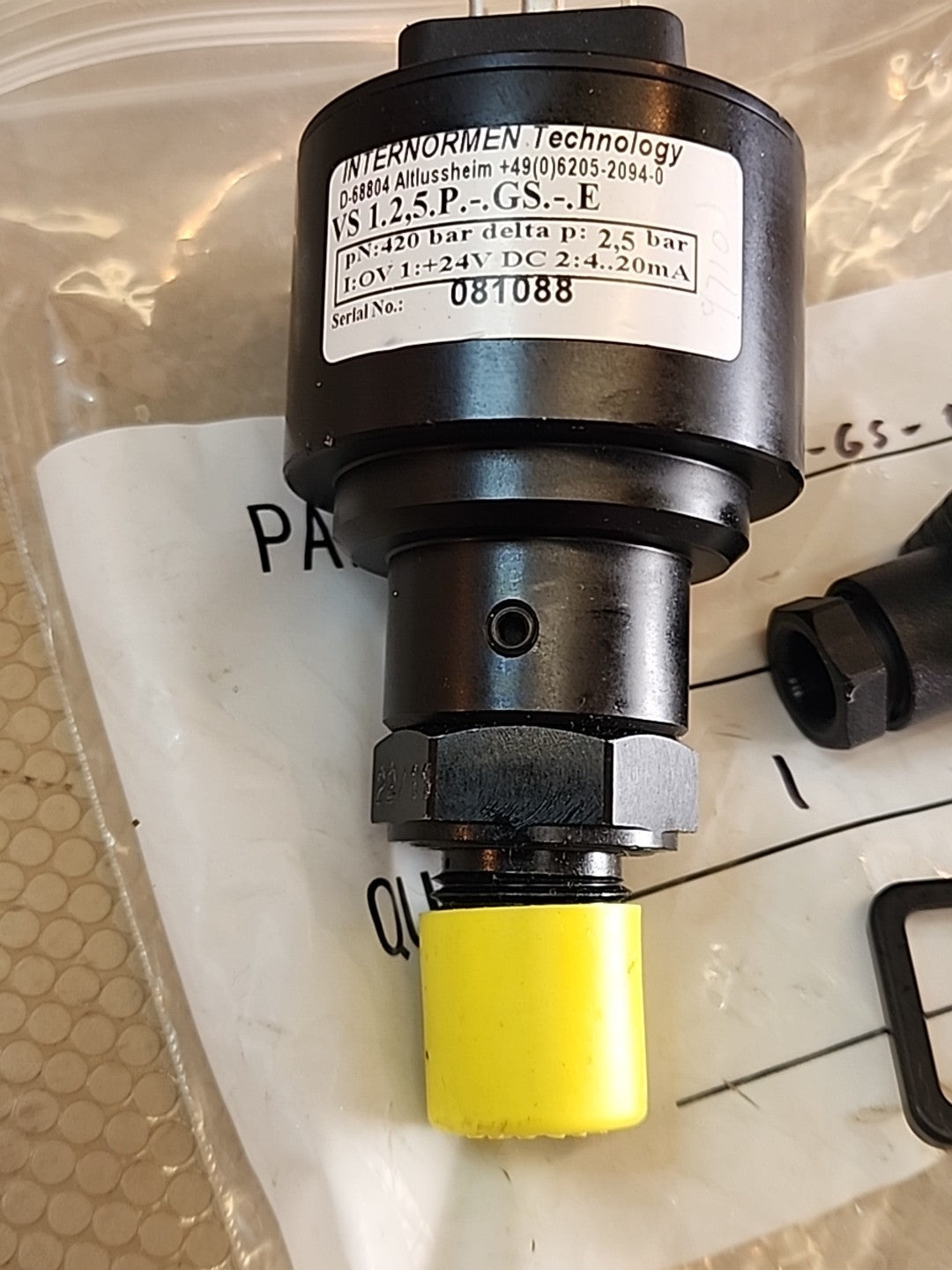 VS 1.2,5.P.-.GS.-.E Differential Pressure Flood Generator Brand New