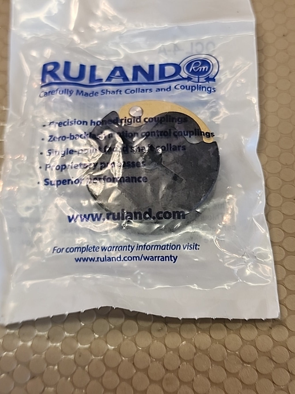 Ruland Qcl-4-A Shaft Collar, 1Pc, 1/4In, M3