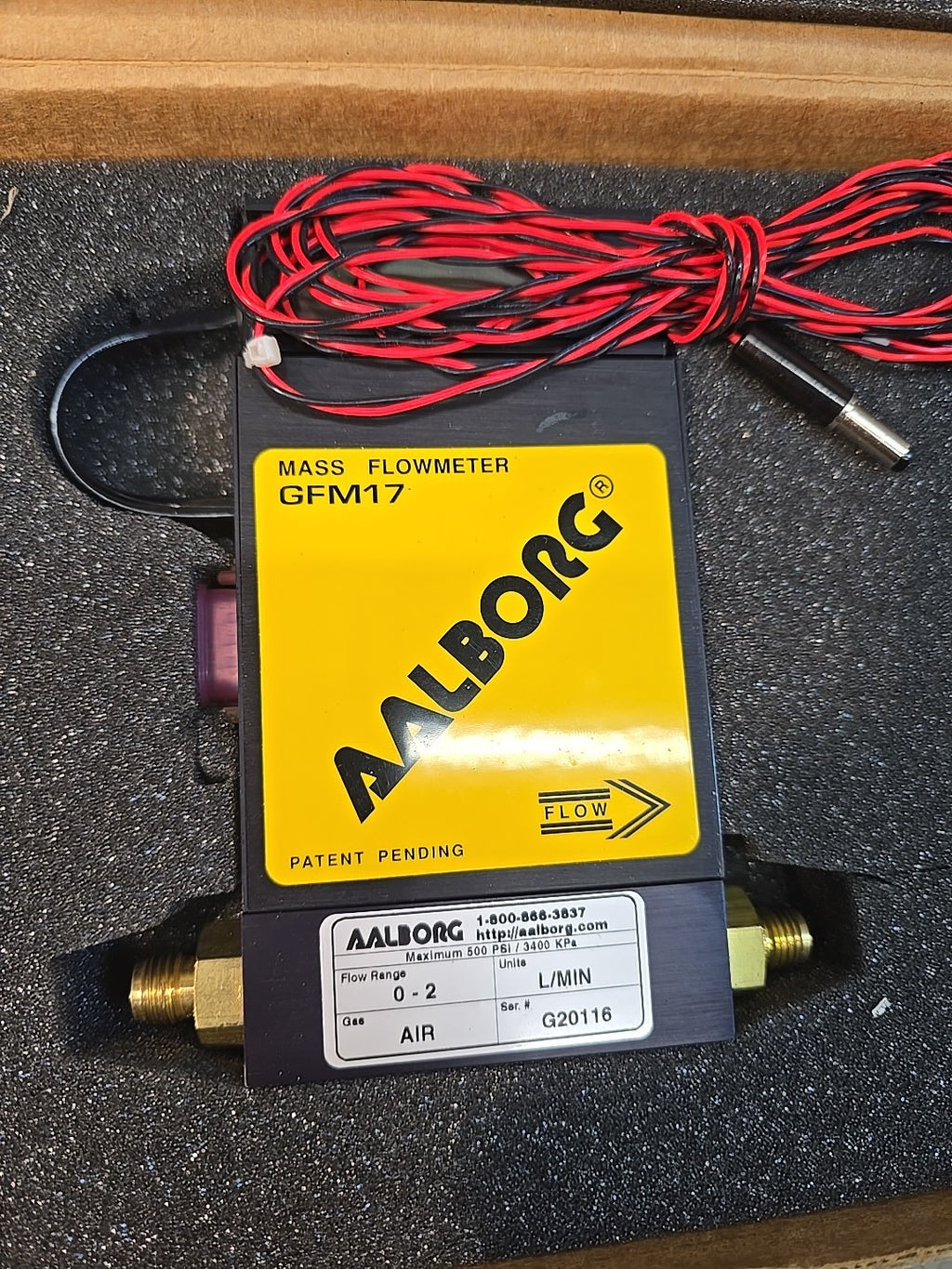 AALBORG GFM17 MASS FLOWMETER GFM17-SERIES  05250780617