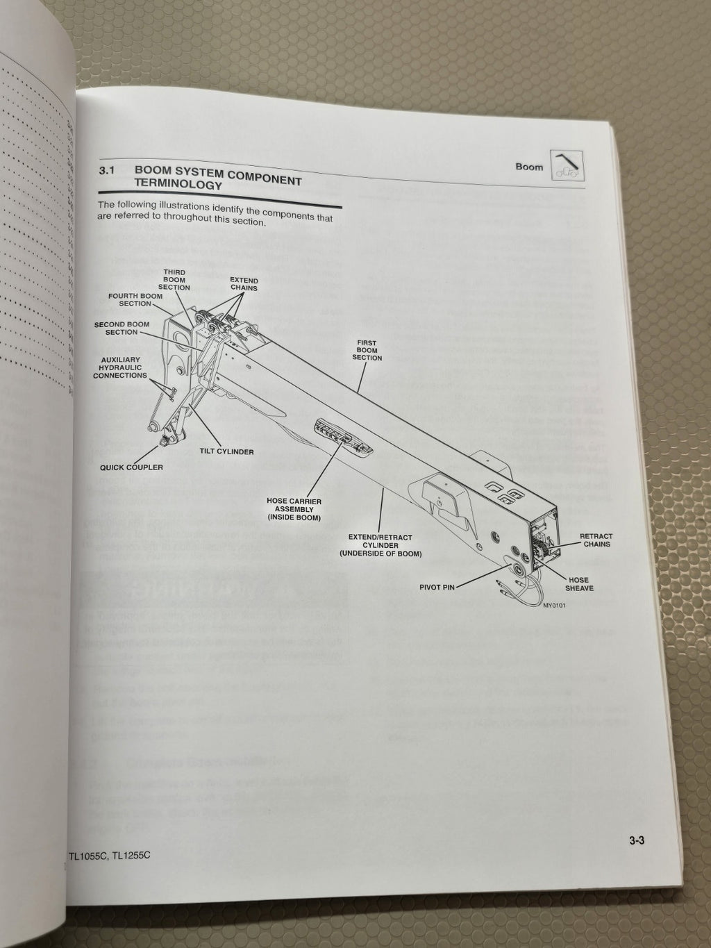 CAT Caterpillar TL1255C Telehandler Shop Service Repair Manual S/N KDE00150-