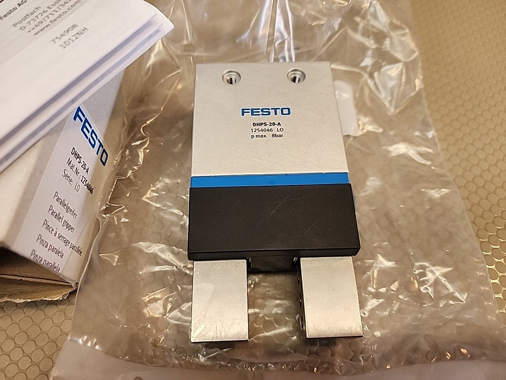 New In Box FESTO DHPS-20-A Parallel Gripper Solenoid Valve