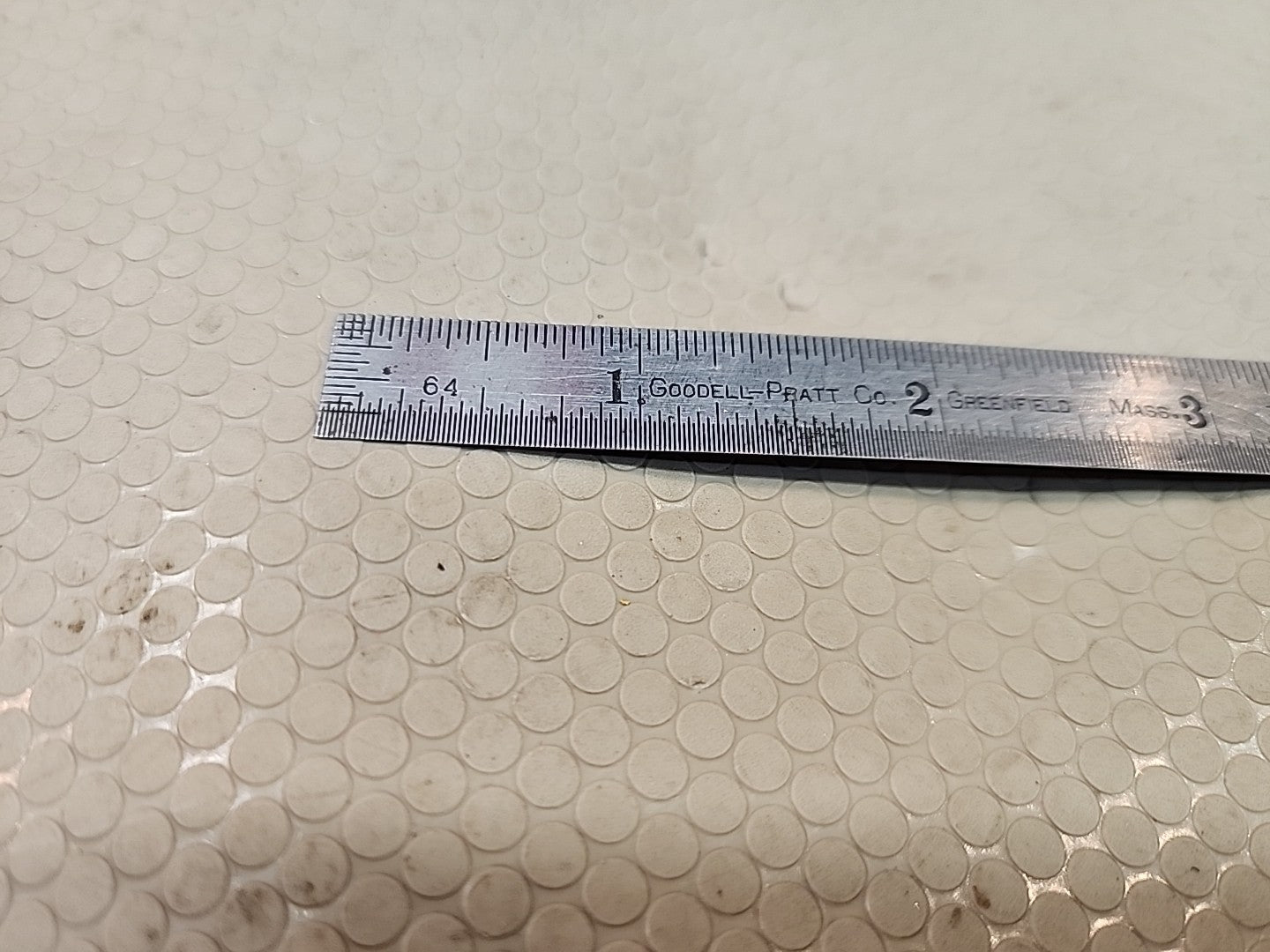 Goodell-Pratt Co. Vintage Machinist's Ruler No. 10