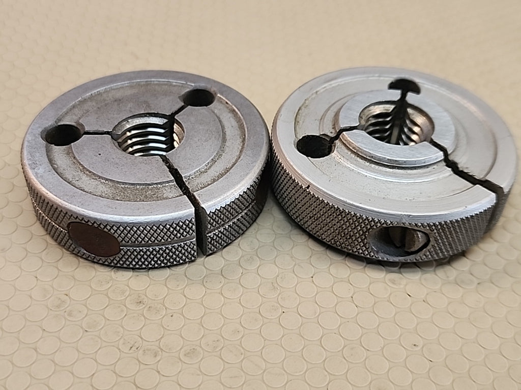 5/8 11 UNC 2A THREAD RING GAGES .625 .6250 GO NO GO P.D.'S = .5644 & .5589 USA