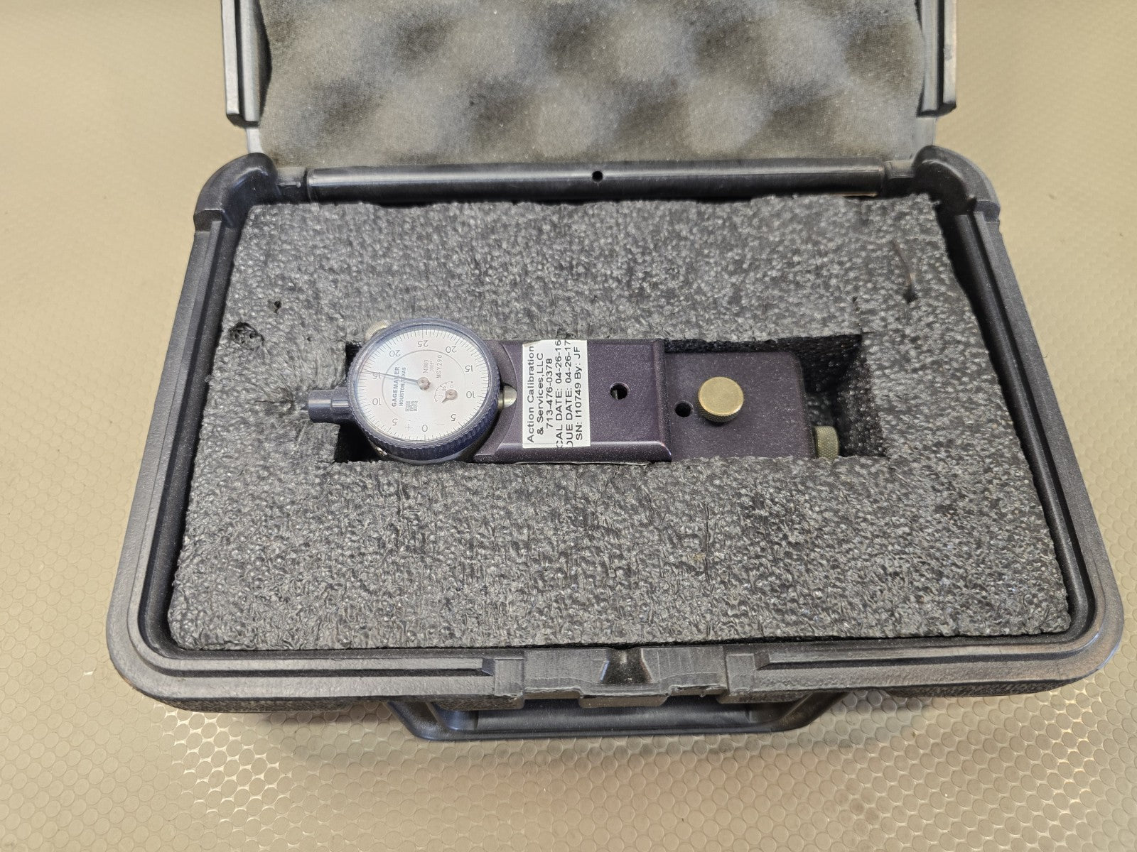 Gagemaker – BXG-1000 Face Groove Width Gage per API 6A