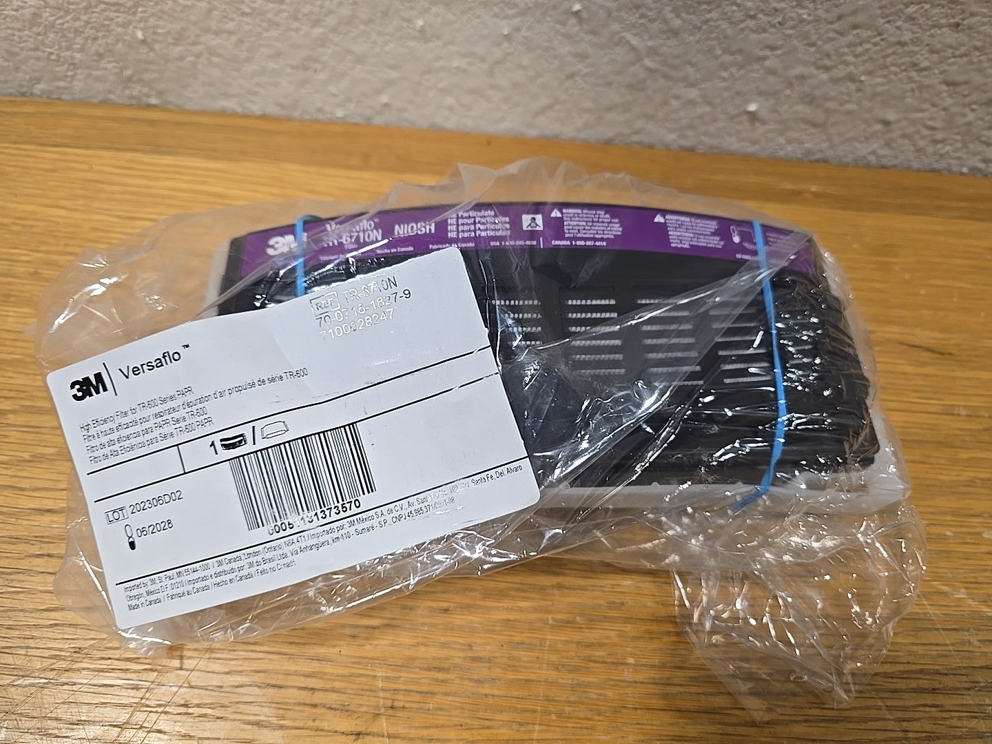 3M Versaflo TR-6710N-40 High Efficiency Filter For TR-600 PAPR (1) NEW