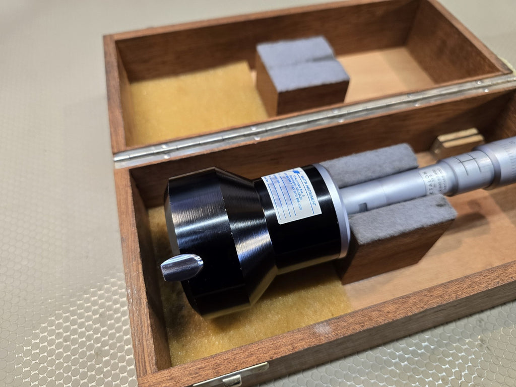 Etalon 31 531B 2.800" - 3.400" Inside Bore Micrometer Gauge w/Wooden Case
