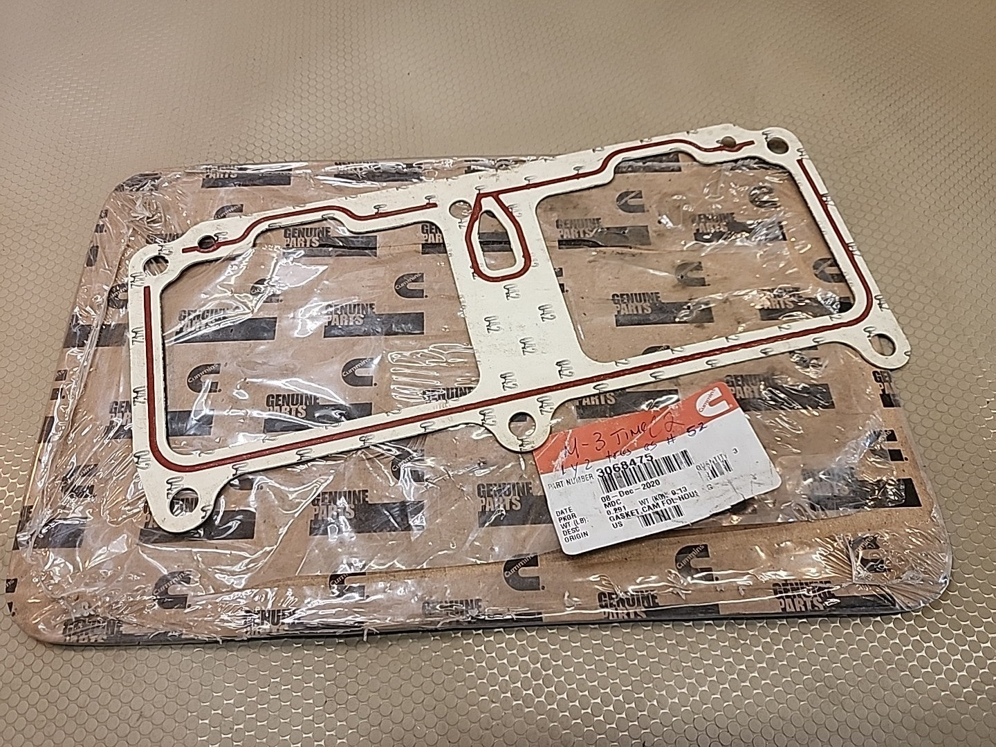 Pai 131541 Engine Camshaft Follower Gasket Set Lower; .042in N14 for Cummins OEM