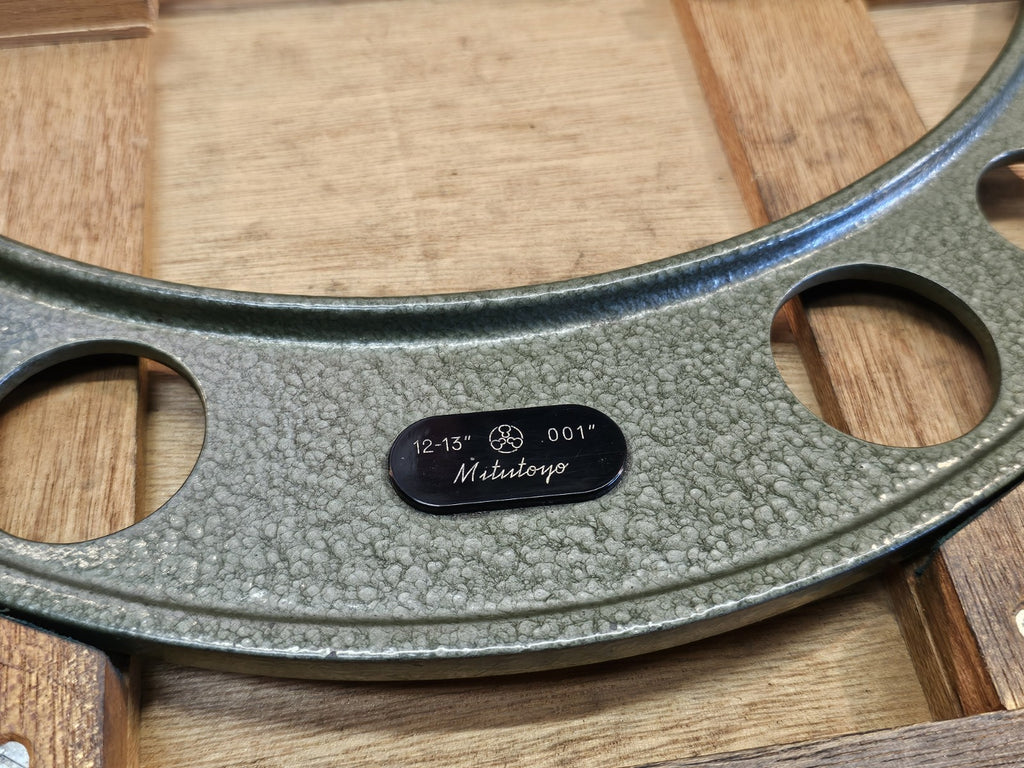 Mitutoyo 103-189 Outside Micrometer, 12-13" Range, .001" Graduation *MINTY*