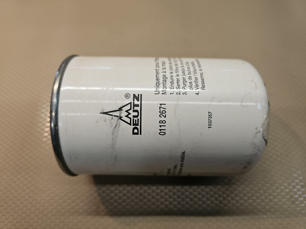 NEW OEM DEUTZ 0118-2671 DEUTZ DIESEL FUEL FILTER