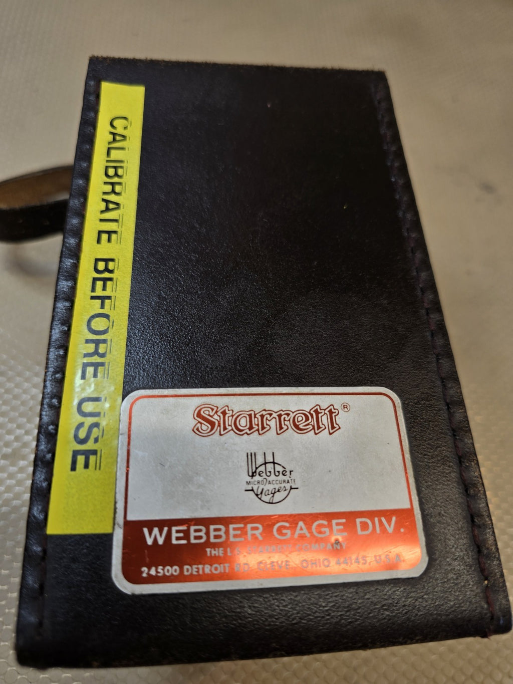 WEBBER Starrett  MODEL 386 TEMP CHECK (SBH75)